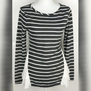 Finn & Clover Anthropologie striped top